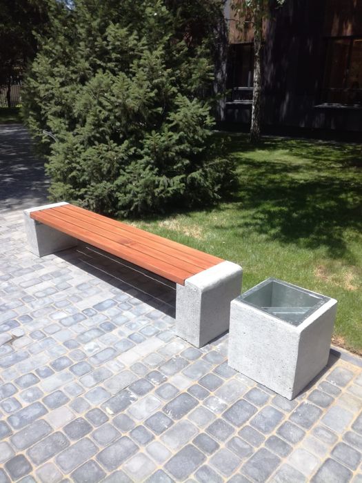 Скамейки урны вазоны мрамор