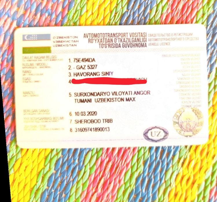 Газ 53 идеал холатда нархи келишилади