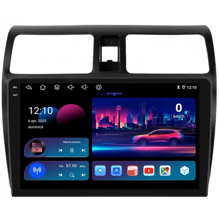 Navigatie Dedicata Suzuki Swift (2003-2010), 10Inch, Bluetooth, WiFi