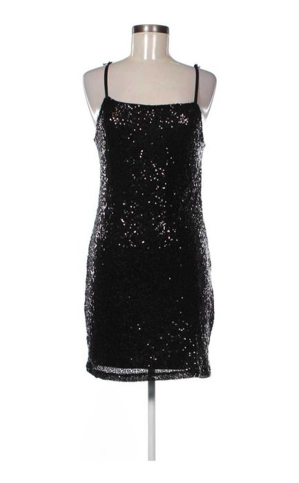 Златна рокля с пайети златиста рокля