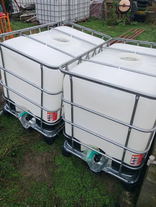 Cub, bazine ibc curate igienizate 1000 l /600 l corbu cta transport cc