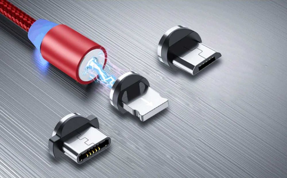 Cablu magnetic incarcare 3x1