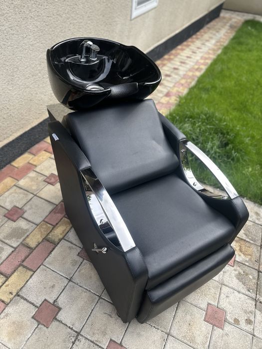 Scafa frizerie unitate de spalare coafor, bazin ceramic flexibil