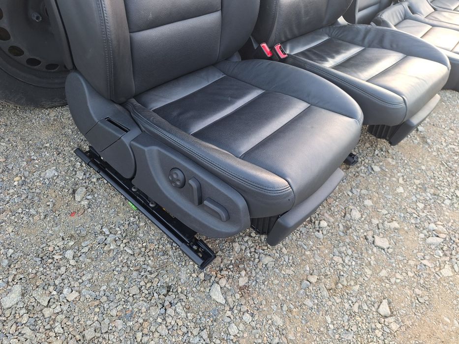 Interior piele Audi A6 C6 break piele full electric,încălzire scaune