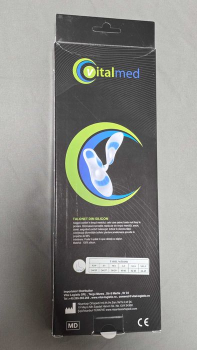 Talonete branțuri din silicon Vitalmed L 40-41