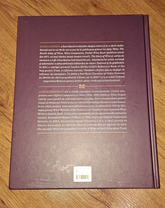 Atlasul mondial al vinului (Ediția a 7-a), Hugh Johnson, Jancis Robinson, ediție rara