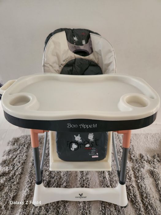 Vând scaun de masa bebe