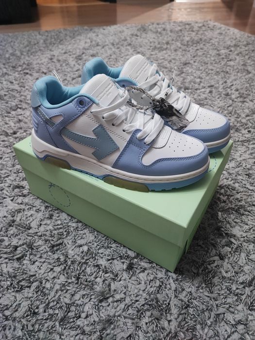 Adidasi Off-White Out Of Office light blue(albastri) 41-42