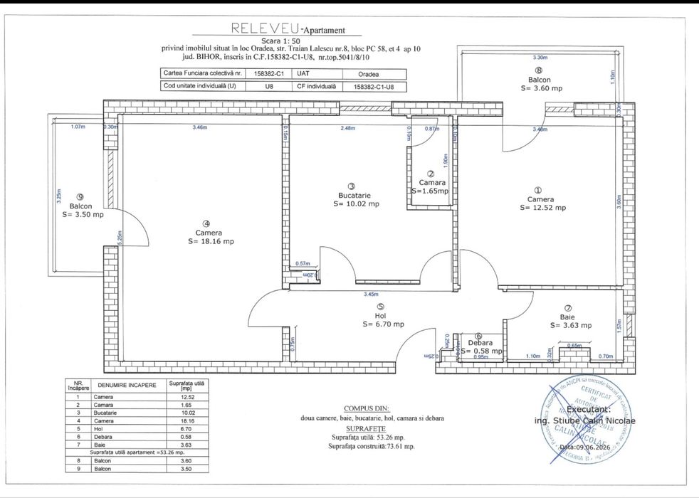 Apartament 2 Camere confort 1