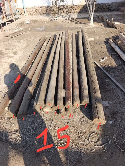 Кругляк агаш узынлыгы 5-6 метр