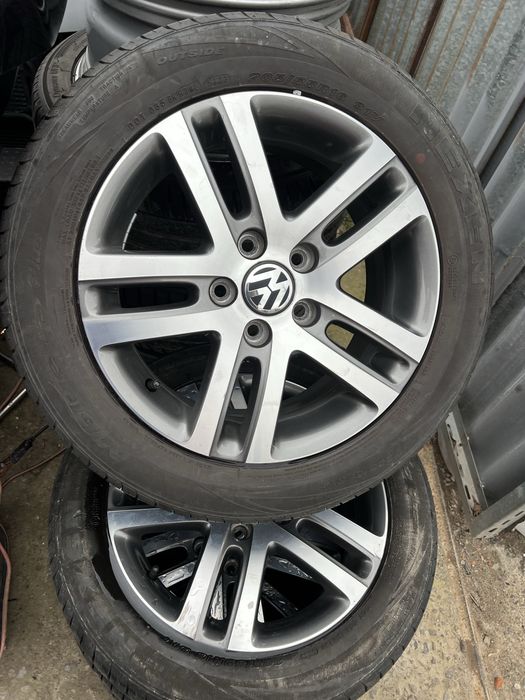 Летни гуми с джанти 16 цола 5x112 за VW Audi Skoda Seat