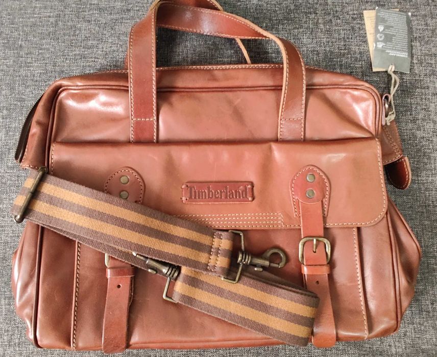 Кожаный портфель Timberland
