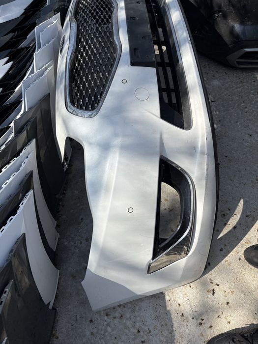 Kia K7 бампер передний фара