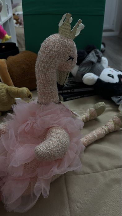 Игрушка мягкая Фламинго