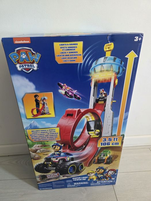 Jucarie Paw Patrol turn cu pista
