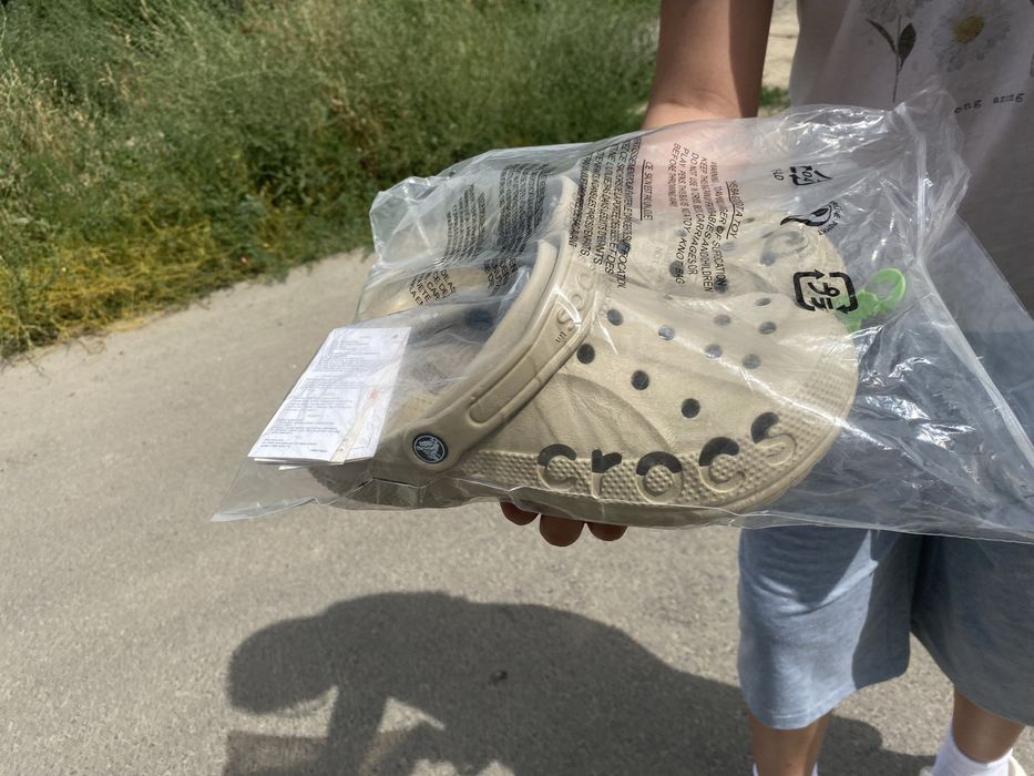 Crocs бежевые размер 40(260мм)