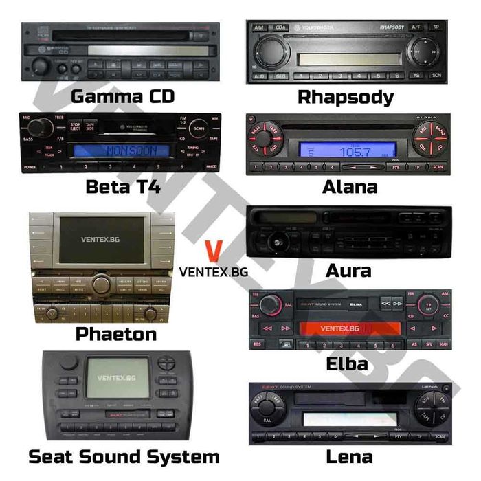 WEFA чейнджър за Volkswagen Golf, Passat, Jetta, Sharan с USB и AUX
