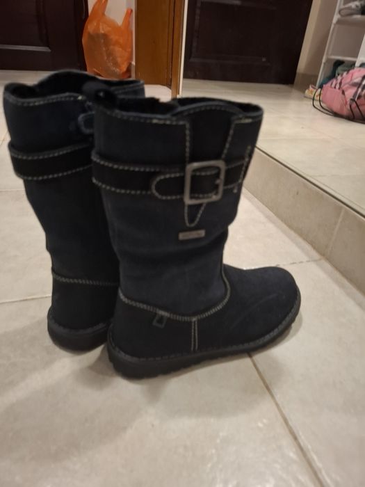 Нови детски ботуши естествена кожа Natutex