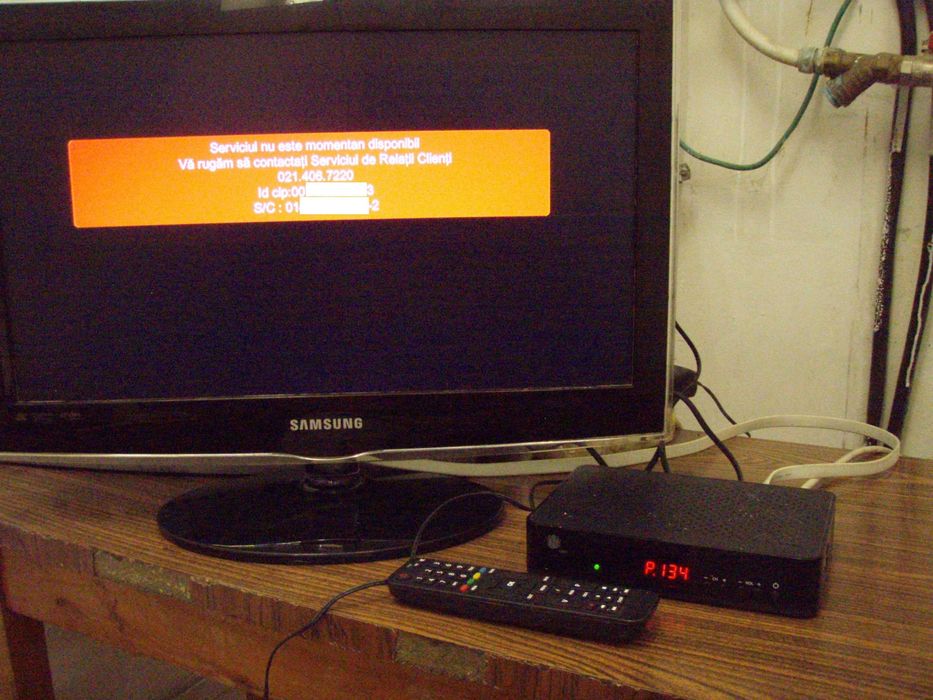 Receptor satelit HD (HDMI + Euroscart) Kaon CO3600 Focus Sat + cartela