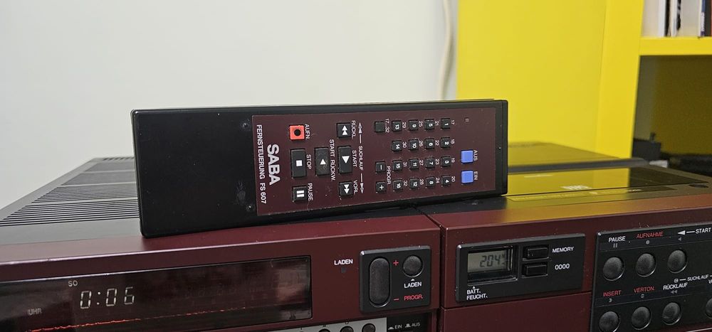 Video Saba PVR 6083/Telecomanda