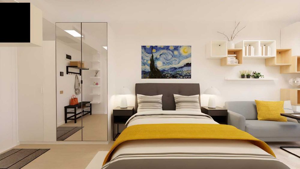 Garsonieră premium de închiriat | Icon Garden Residence | Obor – Moșilor | Prima închiriere