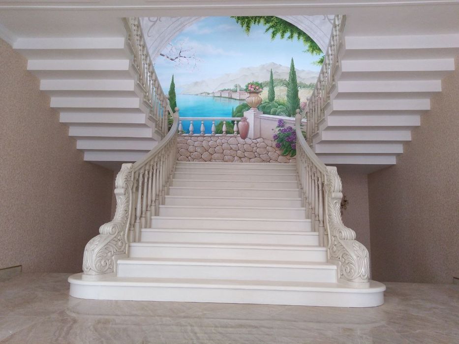 Хар хил усулдаги бетон зиналар киламиз.  Арзон  ва  сифатли.