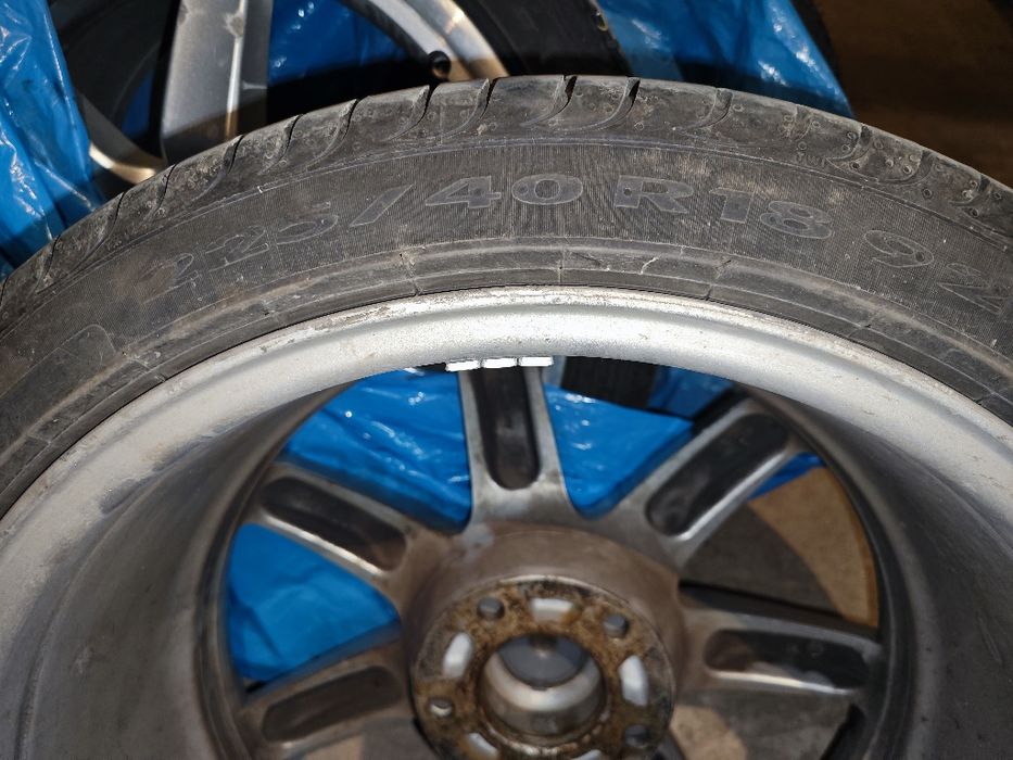 18ки джанти + нови летни гуми Pirelli 225/40/R18 за BMW E90