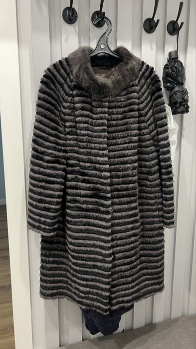 Норковый кардиган