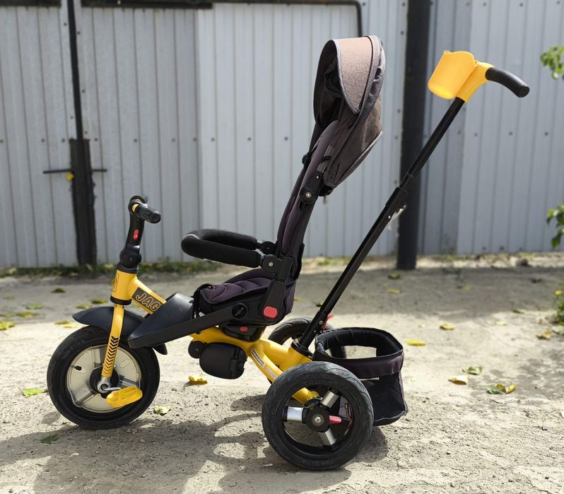 Детский велосипед - коляска 3в1