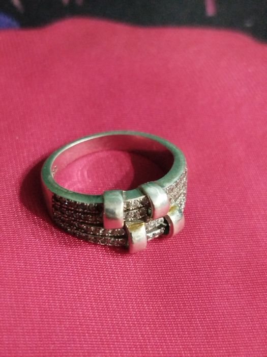 Кольцо серебро 925