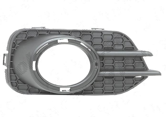 Grila bara Volkswagen Tiguan (5n2), 04.2011-05.2016, fata, Dreapta, Track& Field, cu gauri pt. rama proiector; cu gaura proiector
