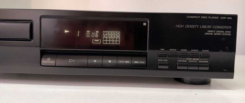 CD Player Sony CDP-309 – High Density Linear Converter – Citeste CD-R – France