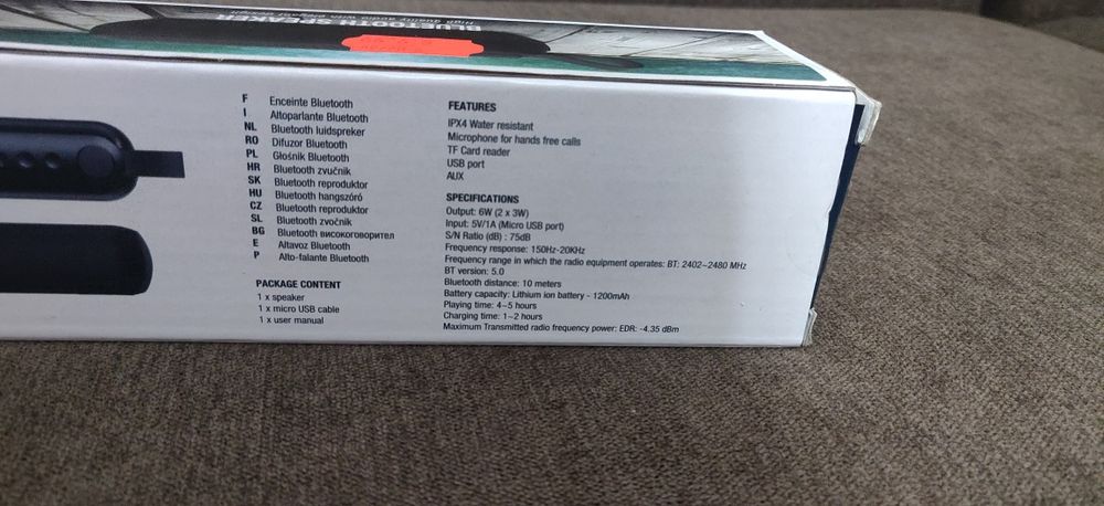 Boxa bluetooth 6w