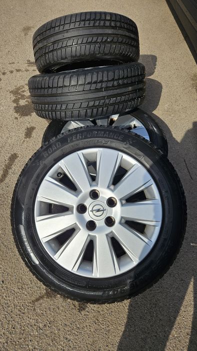 Оригинални джанти Opel 5x110x16"+ гуми Riken 205/55/16 94W XL  DOT21