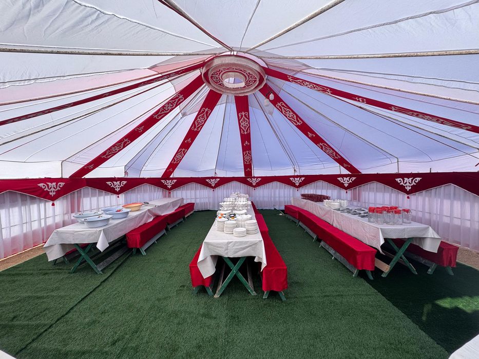 Темир уи и Палаткалар жалга бериледи