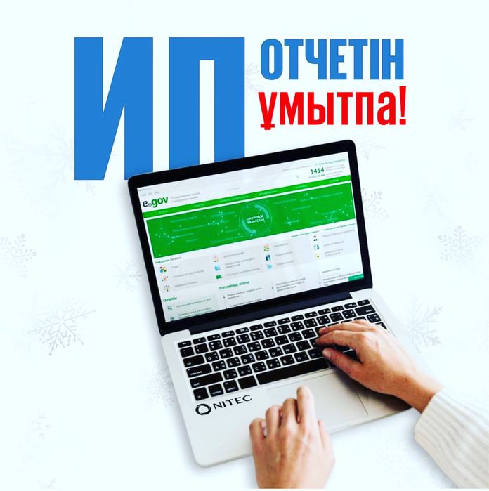 Разовые услуги бухгалтера ИП, ТОО отчет