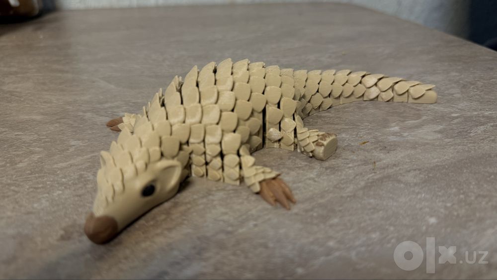 Игрушка-антистресс Гибкий Панголин (Flexi Pangolin) 3D-печать