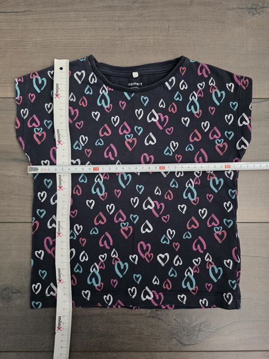 Лот от 5 блузки/ тениски момиче 104-110 размер 3-4 год