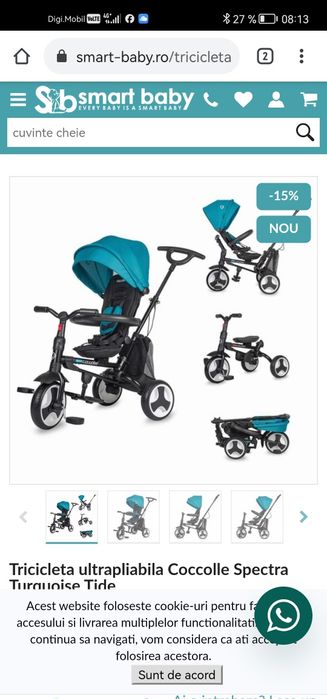 Tricicleta de copii