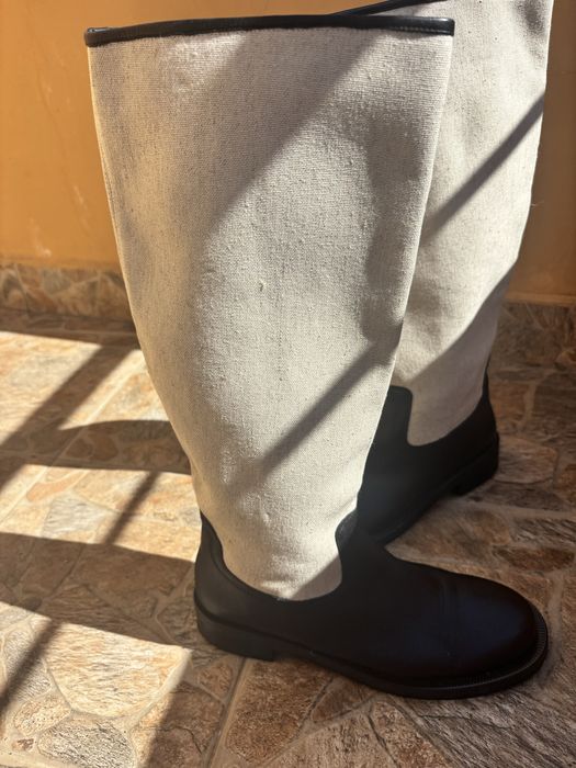 Кожени Ботуши Zara 41