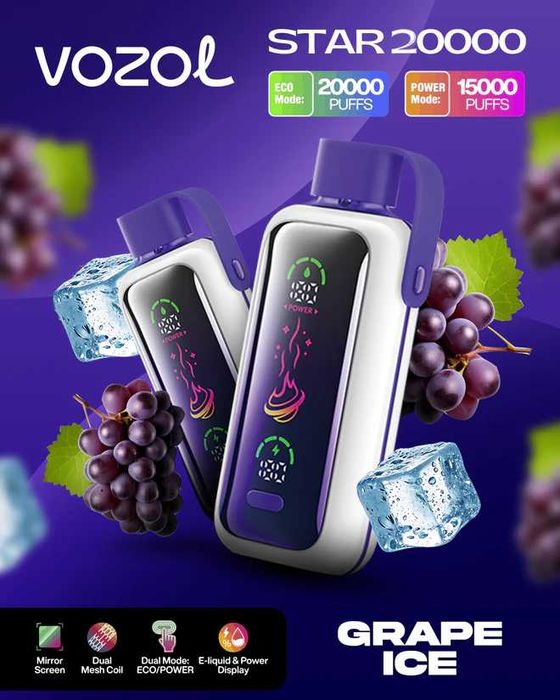 Vapy vozol stra vista gear shisha 20.000 puff intens EU