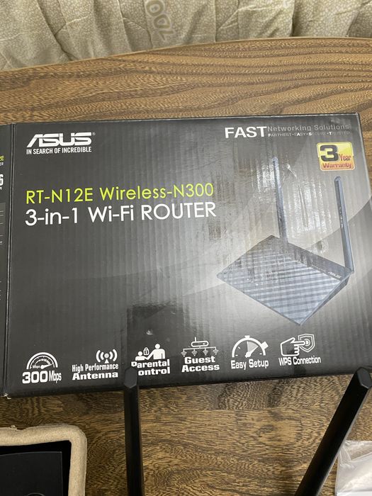 Wi-fi роутер  Asus 3 в одном