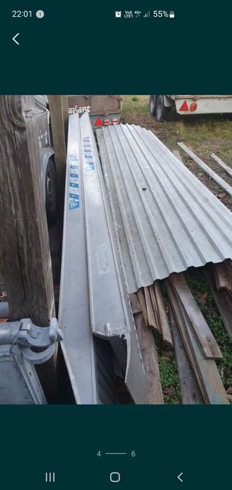 Vând rampe din aluminiu