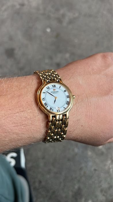 Raymond weil geneve 9146  18k gold