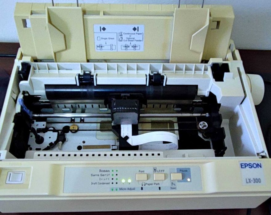 Piese matriciale Epson LX 300-300+II-350 si riboane originale