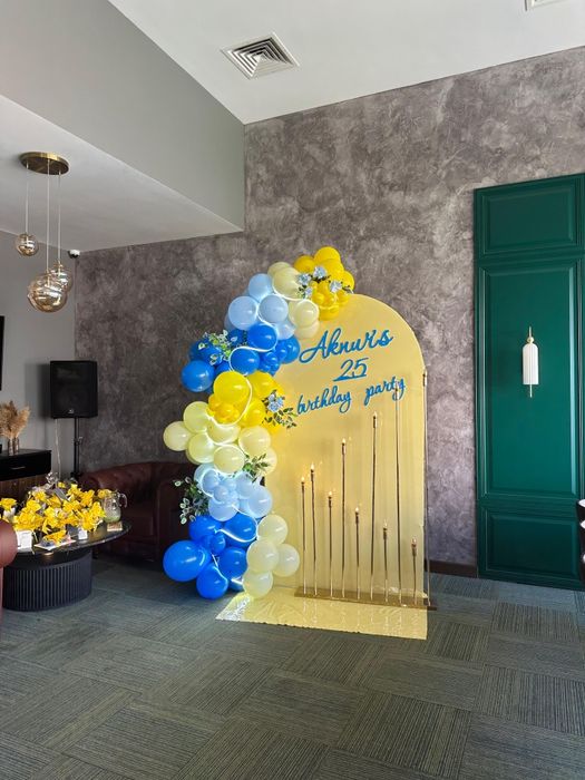 Оформление и шары для праздник