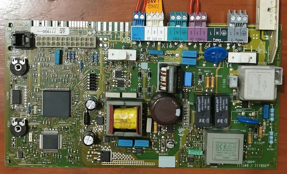 Placa electronica Vaillant in Condensatie cu proba +regulator vrc