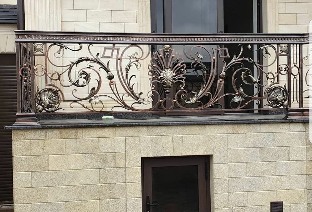 Художественная ковка, ворота, перила, решетки, навес, ферма!