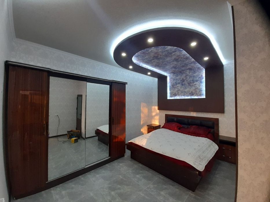 Продаётся дача с евро ремонтом в городе чирчике 8 соток