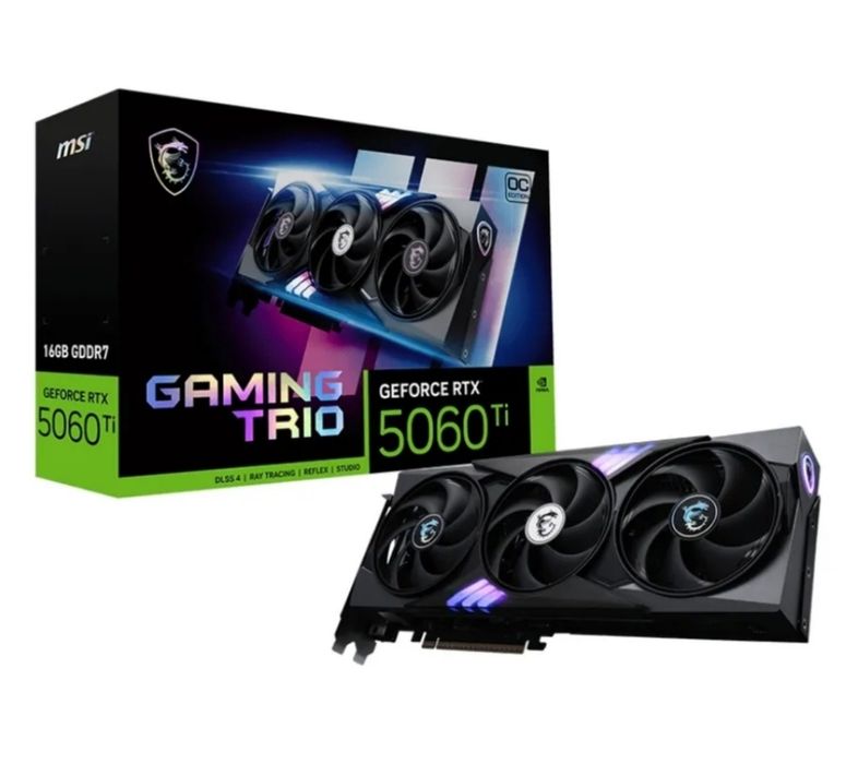 MSI GeForce RTX 5060 Ti Gaming Trio OC 16 GB